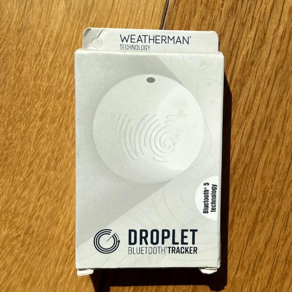 Droplet Bluetooth Tracker NWT